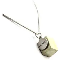 Bijoux Collier Pyrit roh 18.2 Karat