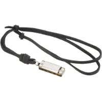 ABOOFAN 4Stk Kleine Harmonica Halskette Mit Musikalischem Anhänger