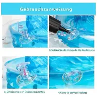 MaxPower Aufblasbarer Schwimmring mit Sitz für Babys von 6-36 Monaten, 52 cm - Yogu