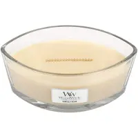 Woodwick Ellipse Scented Candle Vanilla Bean 16oz | Up to 50 Hours Burn Time