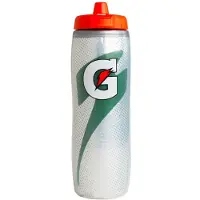 Gatorade Isolierte Quetschflasche von , silberfarben, 30 oz
