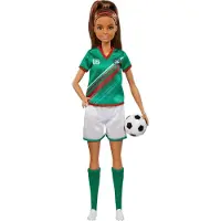 Barbie Careers Modepuppe & Zubeh r Fu ballspieler mit br netten P