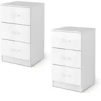 Helloshop26 Set aus 2 multifunktionalen Ordnern 37,1 x 34,2 x 66,5 cm ergonomisch zeitgenössisch