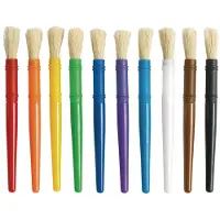 Colorations - Dicke Pinsel aus Kunststoff, 10 Stk.