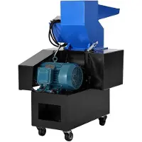 DUOKU Kunststoffzerkleinerer 2,2 kW--Maschine zum Zerkleinern von Plastikflaschen-Kapazität von 100 bis 150 kg/h-380 V-50 Hz