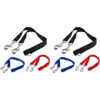 Tlily 2X Duplex Double Dog Coupler Twin Lead 2 Way Two Pet Walking Leash Safety Siehe Originalangebot