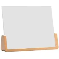 Melitt Sublimations-Fotorahmen-Rohlinge, Wärmeübertragungs-Bilderrahmen mit Holzsockel, Fotodrucke für Wärmepressendruck L