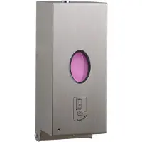 Bobrick B-2012 Automatischer wandmontierter Flssigseifenspender aus Edelstahl mit 30 Fl Oz Fassungsvermgen