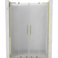 Mexen Velar L Duo Schiebetüren 150 cm, matt, gold - 871-150-003-32-50