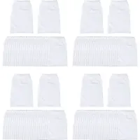 TAUOH 100er-Pack Pool-Skimmer-Socken für Filter, Filterkörbe und Skimmer zum Filtern von Schmutz und Blättern, System