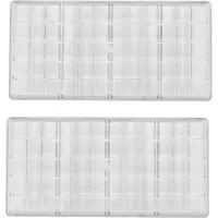Tlily Set mit 2 Bonbonformen für Schokoriegel