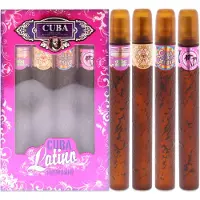 Cuba Original Parfüm-Set: Copacabana, Carnaval, Maya & Cactus - Je 35ml Eau de Parfum
