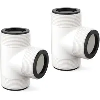 TAUOH 2 stücke 1,5 Zoll Pool Schlauch Anschluss Kolben Ventile für Oberirdische-T-Splitter Adapter Pumpe Teile