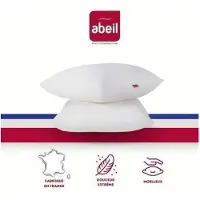 Abeil Weiße Kissen – 60 x 60 cm (Set mit 2)