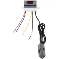 Typecat Digitaler Feuchtigkeitsregler Hygrometer Steuerschalter 0 ~ 99 % Rh Hygrostat mit Sensor AC220V