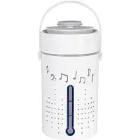 MaxPower (Mit Bluetooth) LED-Luftbefeuchter, Ultraschall-Nebel-Aroma-Diffusor, Luftreiniger, Bluetooth-Lautsprecher