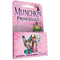 Steve Jackson Games Munchkin Princesses Kartenspiel (Mini-Expansion) | 15 Karten | Erwachsene Kinder & Familienspiel | Fantasy -Abenteuer Rollens