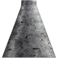 Rugsx Läufer Antirutsch MARL Beton, Gummi grau 100 cm 100x150 cm