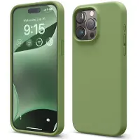 Elago kompatibel mit iPhone 15 Pro Max-Hlle Flssige Silikonhlle Ganzkrperschutzschtzer Schockdes Schlanker Telefonhlle Anti-Kratzer Weiche