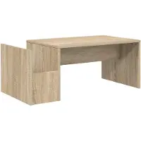 vidaXL Couchtisch Sonoma-Eiche 90 x 45 x 35 cm Holzwerkstoff