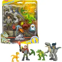 Fisher-Price Jurassic World Outdoor-Abenteuer Dinopack