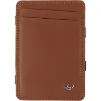Golden Head Leder Kartenhalter Polo RFID Protect Wunder-Börse 4044 Cognac braun