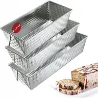 Kadax Backblech Brotform Kuchenform Set XXL 3-tlg
