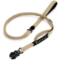 Semoic Robuste taktische elastische Hundeleine, No-Pull Refl