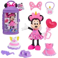 Just Play Minnie Mouse Maus Figur Spielfahrzeuge Fashion rosa lila