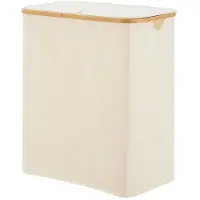 Helloshop26 Wäschekorb 69 x 57 x 37 cm beige 03_0008010