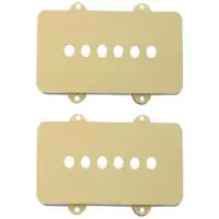 Fender Pickup-Abdeckungen für Jazzmaster Aged White