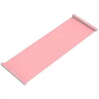 Wella Yoga-Gleitmatte für Den Innenbereich, Sport, Eisschnelllauf, Trainingsbrett, Matte, Eishockey, Rollschuhlaufen, Beinübungen, 180 cm, Rosa