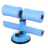 Jojomino Doppelstangenrolle Sit-Up-Assistent Bauchroll-Up-Maschine Saug-Typ Bauchfitnessgerät für Zuhause Doppelstangen-Bauchcurler A