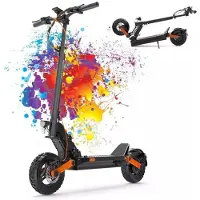 KUKIRIN S5 - Klappbare Elektroroller - ABE - 500W Motor - Max 20km/h - 48V 13AH 10 Zoll Reifen - Schwarz