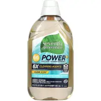 Seventh Generation , Power+ Easy Dose Waschmittel, Sauber, 66 Ladungen, 23,1 fl oz (683 ml)