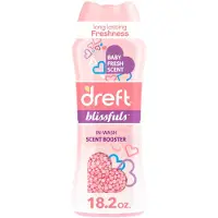 Dreft Blissfuls In-Wash Duftverstärker-Perlen, Babyfrischer Duft, 18,2 oz