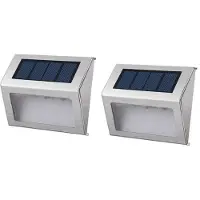Lumisky 2X Wally W8 Weiße Stahl Außenlampe (2 Stück)