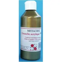 Oz GOUACHE Métacryl BRONZE 250 ml