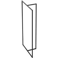Helloshop26 Kleiderständer - - Offener Kleiderschrank - Stahl - 160x80x32 cm - Schwarz