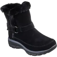 SKECHERS Damen EASY GOING - DREAMERS LUXE VIBE Hands Free Slip-Ins, Hohe Stiefel, Schwarz, 7M
