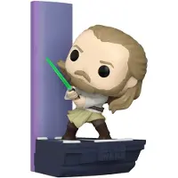 Funko POP! Pop! Star Wars Episode I: Die dunkle Bedrohung – Qui-Gon Jinn „Duel of the Fates“ Deluxe Exclusive