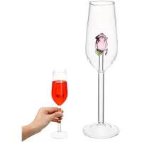 ABOOFAN European Style Glas Kristall Kelchglas Rotweinglas Für Die Küche