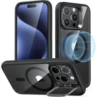 ESR Classic Kickstand Halolock Magsafe Iphone 15 Pro Clear/Black