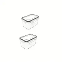 MaxPower BPA-freie luftdichte Frischhaltedosen 2er/3er/4er Set, 2 Stück