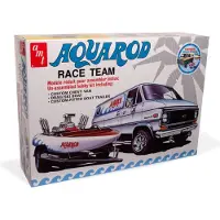 AMT Aqua Rod Race Team 1975 Chevy Van Race Boat & Trailer