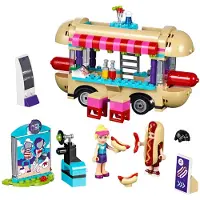 LEGO Friends 41129 Hot-Dog-Stand im Vergn gungspark, Bausatz (243 Teile)