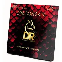 Dr Strings DRAGON SKIN+ ? Beschichtete Edelstahl-Basssaiten ? DBS6-30 ? uberragender Klang mit angenehmem Spielgefuhl und langer Lebensdauer: 6-s