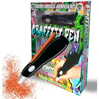 SPLAT PLANET Elektrischer Graffiti-Stift - - 12 Waschbare Farben - USB Wiederaufladbar - Ungiftig