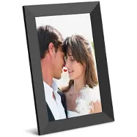 ISTOVO Digitaler Bilderrahmen, 10,1 Zoll, 32G, WLAN, 1280 X 800, HD-IPS-Touchscreen, Automatische Drehung, Fotofreigabe über App (EU)