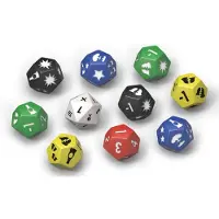Modiphius Entertainment Fallout Extra Dice Set - Würfelset für das Miniaturenspiel - ENG Edition